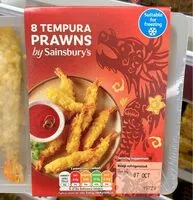 Mängden socker i Tempura prawn