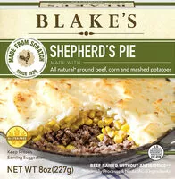 Mängden socker i Blake's shepherd's pie