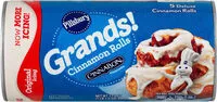 Mängden socker i Grands! cinnamon rolls with icing