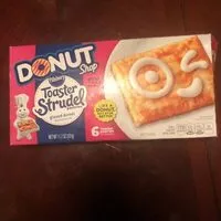 Mängden socker i Toaster strudel pastries