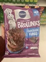 Mängden socker i Pillsbury Place & Bake Chocolate Fudge Brownies 12 Count