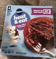 Mängden socker i Heat and eat fudge filled brownie