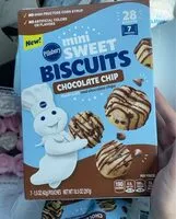 Mängden socker i Mini sweet biscuits chocolate chip