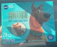 Mängden socker i Scoob! Shape Sugar Cookie Dough