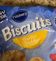 Mängden socker i Garlic cheddar biscuits