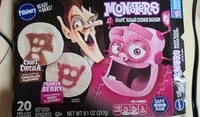 Mängden socker i Monsters Shape Sugar Cookie Dough