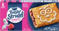 Mängden socker i Pillsbury Raspberry Toaster Strudel Pastries 6 Count