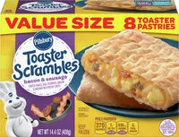 Mängden socker i Scrambles pastry