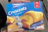 Mängden socker i Pillsbury original crescent rolls cans