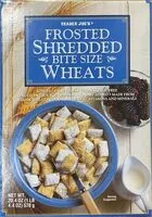 Mängden socker i Frosted shredded bite size wheats