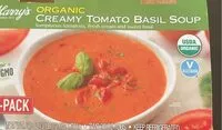 Mängden socker i Organic creamy tomato basil soup