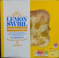 Mängden socker i Lemon Swirl Cheesecake