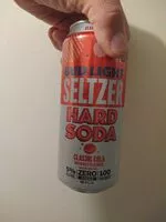 Mängden socker i Seltzer hard soda