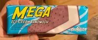 Mängden socker i Ice cream sandwich