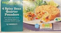 Mängden socker i Spicy Bean Quarter Pounders