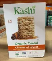 Mängden socker i Kashi Organic Cereal Cinnamon Harvest 52Oz