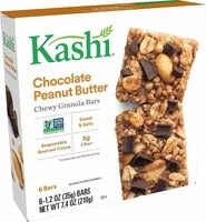 Mängden socker i Chewy Chocolate Peanut Butter Chewy Granola Bars