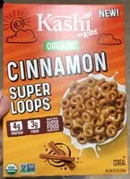 Mängden socker i Organic Cinnamon Super Loops