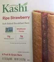 Mängden socker i Soft baked breakfast bars ripe strawberry
