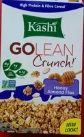 Mängden socker i Kashi golean honey almond flax crunch