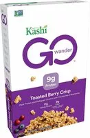 Mängden socker i Go Wander Toasted Berry Crisp Cereal
