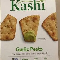 Mängden socker i Kashi Pita Crackers Garlic Pesto 7.9oz