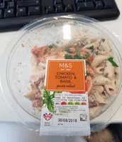 Mängden socker i Chicken pasta salad
