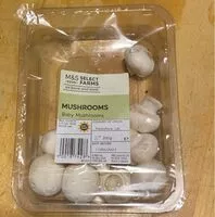 Mängden socker i Baby mushrooms
