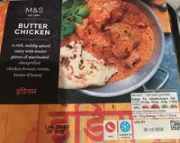 Mängden socker i Butter chicken