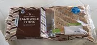 Mängden socker i Wholemeal sandwich thins