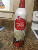 Mängden socker i Original whipped topping, original