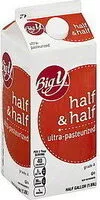 Mängden socker i Ultra-Pasteurized Half & Half