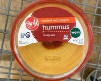 Mängden socker i Big y roasted red pepper hummus