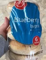 Mängden socker i Blueberry Bagels