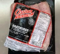 Mängden socker i Bratwurst