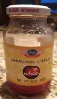 Mängden socker i Maraschino cherries