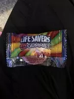 Mängden socker i Life Savers 5 flavors peg bag