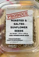 Mängden socker i Roasted & Salted Sunflower Seeds