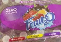 Mängden socker i Fruit2O