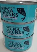 Mängden socker i Tuna in Spring Water 4 x (640g)