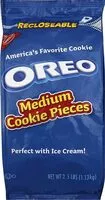 Mängden socker i Medium cookie pieces