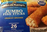 Mängden socker i Jumbo Fish Sticks