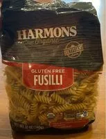 Mängden socker i Organic Gluten Free Fusilli