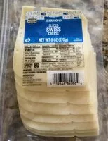 Mängden socker i Sliced swiss cheese