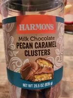 Mängden socker i Harmons pecan caramel clusters
