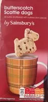 Mängden socker i Butterscotch Scottie Dogs
