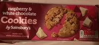 Mängden socker i Raspberry & white chocolate cookies