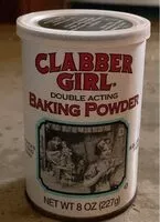 Mängden socker i Clabber Girl Double Acting Baking Powder