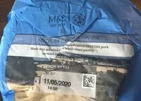 Mängden socker i British Pork Pie