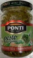 Mängden socker i Pesto alla Genovese